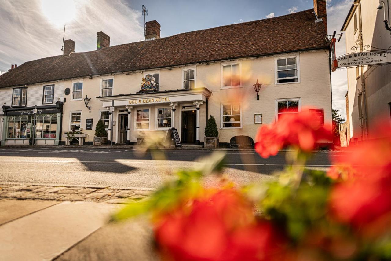 The Dog & Bear Hotel Lenham Bagian luar foto